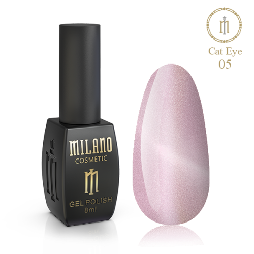 Гель лак Milano Crystal Cat Eye № 5, 8 мл