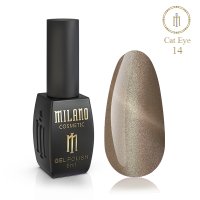 Гель лак Milano Crystal Cat Eye № 14, 8 мл