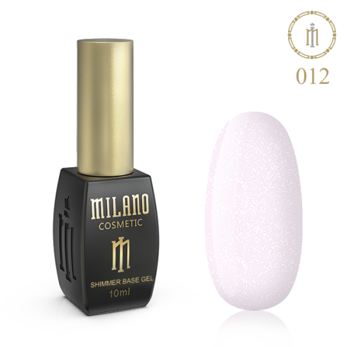  Камуфлирующая база с шиммером Milano Shimmer Base 12, 10 мл
