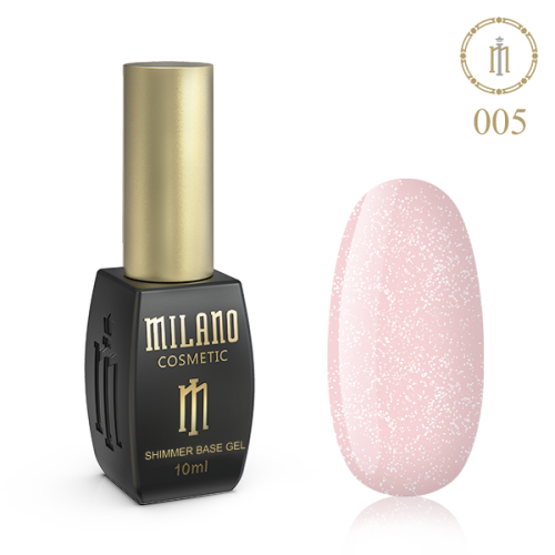 Камуфлирующая база с шиммером Milano Shimmer Base 05, 10 мл