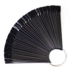 Тіпси для зразків на кільці, 50 шт чорні