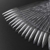 Тіпси для зразків на кільці гострі 40 шт, прозорі