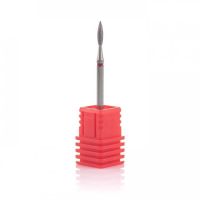 Насадка алмазная "Пламя" - 243 021R диаметр 2,1 мм красная (шт.)