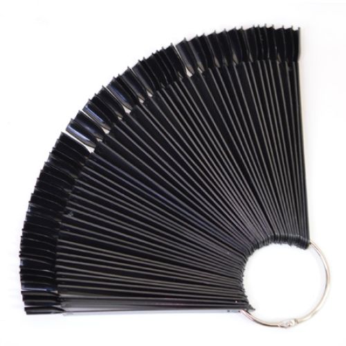 Тіпси для зразків на кільці, 50 шт чорні