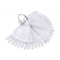  Тіпси для зразків на кільці мигдаль, 50 шт прозорі