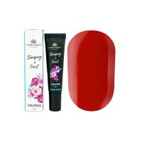  Гель-фарба для стемпинг дизайну Global Fashion, червона 13