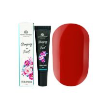  Гель-фарба для стемпинг дизайну Global Fashion, червона 13