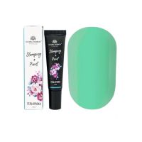 Гель-краска для стемпинг дизайна Global Fashion, бирюзовая 05