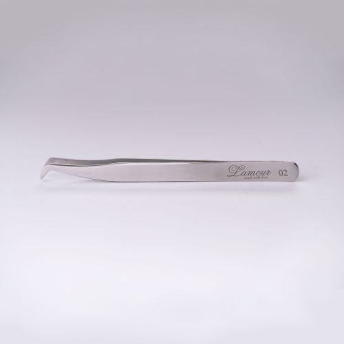 Пінцет Lamour серії «Steel» 02