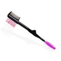 Комбинированная щеточка для бровей и ресниц  