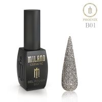 Світловідбивний гель-лак Milano Phoenix №В01 8мл