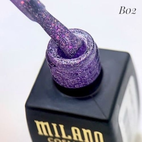 Светоотражающий гель-лак Milano Phoenix №В02