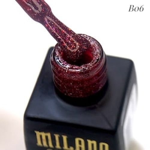 Светоотражающий гель-лак Milano Phoenix №В06 8мл