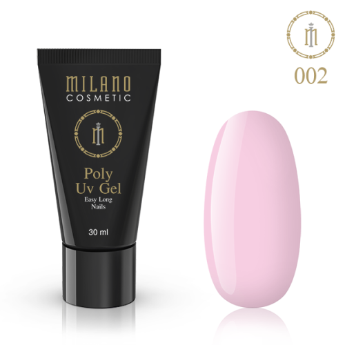 Полигель Milano № 02 розовый, 30 гр