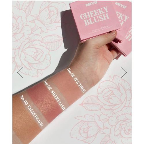 Рум'яна Miyo Cheeky Blush №01 Its True