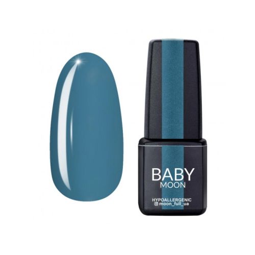 Гель-лак Baby Moon Cold Ocean № №14 голубовато серый, 6 мл