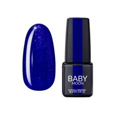 Гель-лак Baby Moon Cold Ocean № 24 синий с шиммером, 6 мл