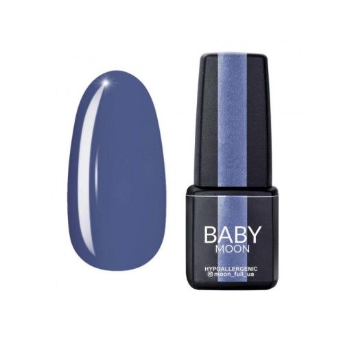 Гель-лак Baby Moon Cold Ocean № 16 сизий, 6 мл