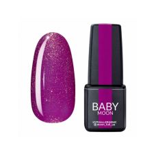 Швидкий перегляд Гель-лак Baby Moon Dance Diamond №06 крокус з дрібним золотистим шимером, 6 мл