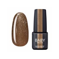 Гель-лак Baby Moon Dance Diamond №15 золотисто-бежевий з дрібним шимером, 6 мл