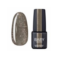 Гель-лак Baby Moon Dance Diamond №22 срібно-золотий дрібно-шимерний, 6 мл