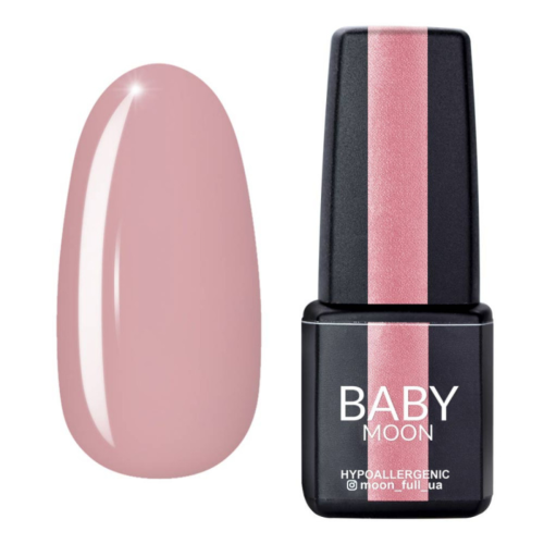 Гель-лак Baby Moon Dolce Rose №08 рожевий пудровий, 6 мл