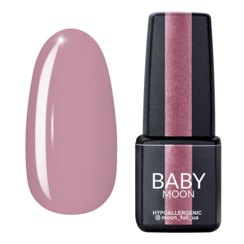 Гель-лак Baby Moon Dolce Rose №09 бежево-ліловий, 6 мл