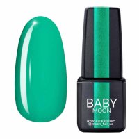 Гель-лак Baby Moon Green Sea №03 смарагдовий світлий, 6 мл