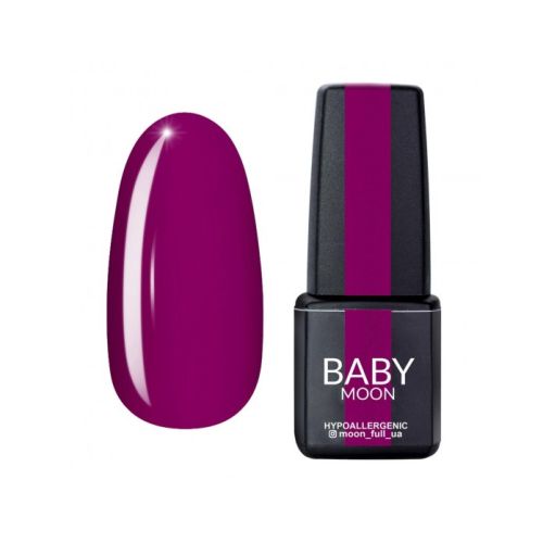 Гель-лак Baby Moon Lilac Train №02 буряковий світлий, 6 мл
