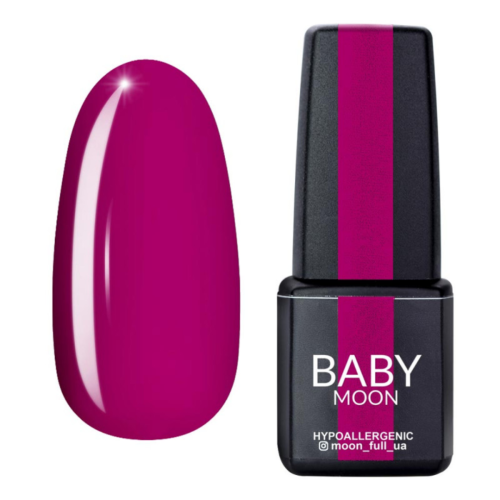 Гель-лак Baby Moon Lilac Train №01 глубокий розовый, 6 мл