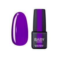 Гель-лак Baby Moon Lilac Train №12 яскраво-фіолетовий, 6 мл