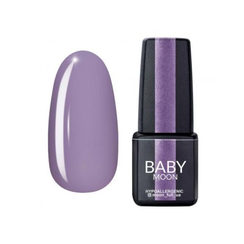 Гель-лак Baby Moon Lilac Train №25 блідно-ліловий, 6 мл