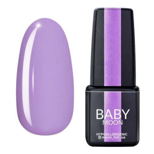 Гель-лак Baby Moon Lilac Train №16 насыщенный сиреневый, 6 мл
