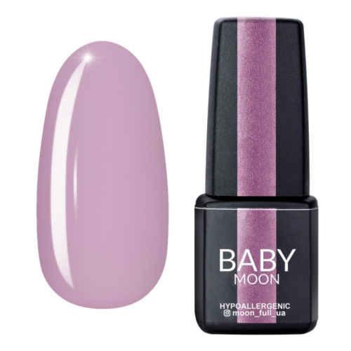 Гель-лак Baby Moon Lilac Train №17 ніжно бузковий, 6 мл