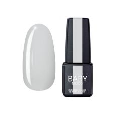 Гель-лак Baby Moon Midnight №03 белый с полупрозрачными блестками, 6 мл
