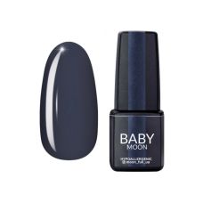 Гель-лак Baby Moon Midnight №09 темно-серый, 6 мл