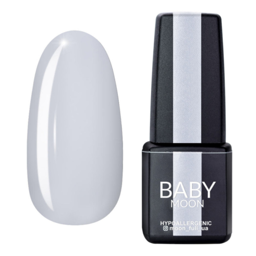 Гель-лак Baby Moon Midnight №01 белый, 6 мл