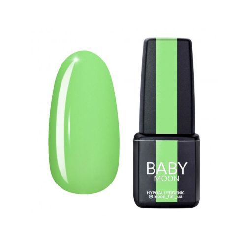 Гель-лак Baby Moon Perfect Neon №11 світло-салатовий, 6 мл