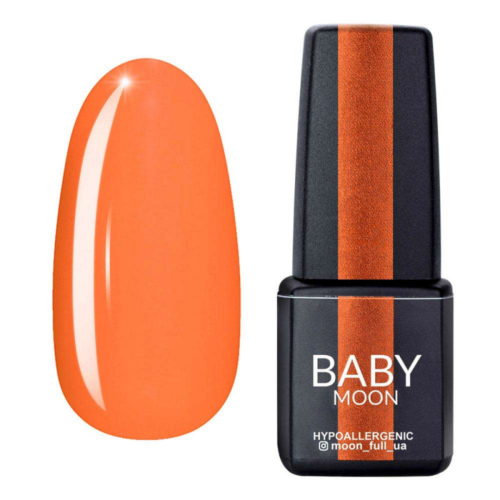Гель-лак Baby Moon Perfect Neon №06 лососевий, 6 мл