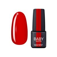 Гель-лак Baby Moon Red Chic №08 червоно-помаранчевий темний, 6 мл