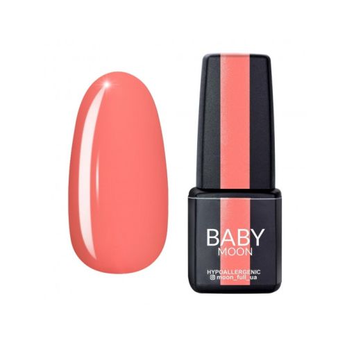 Гель-лак Baby Moon Red Chic №011 лососево-оранжевый, 6 мл