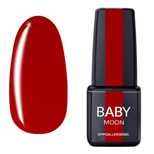 Гель-лак Baby Moon Red Chic №015 червоний, 6 мл