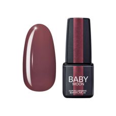 Гель-лак Baby Moon Burgundy № 02 гіркий шоколад, 6 мл