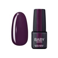 Гель-лак Baby Moon Burgundy № 06 класичний баклажановий, 6 мл