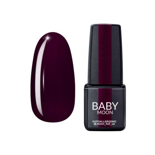Гель-лак Baby Moon Burgundy № 09 винный, 6 мл