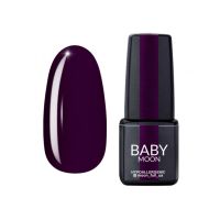 Гель-лак Baby Moon Burgundy № 11 темно сливовий, 6 мл