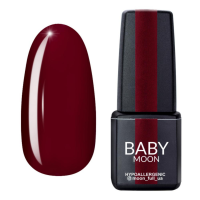 Гель-лак Baby Moon Burgundy № 05 кармінний, 6 мл