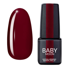 Гель-лак Baby Moon Burgundy № 05 кармінний, 6 мл