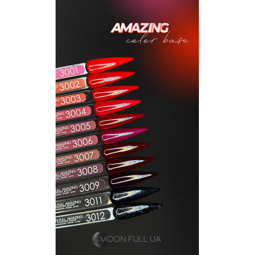 База Moon Full Amazing Color base №3001,12мл