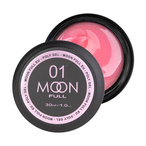 Полигель Moon Full №01 розовый, 30 мл
